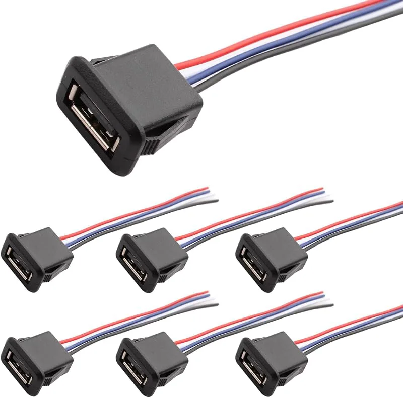 RUNCCI-YUN 6 st USB-A-uttag