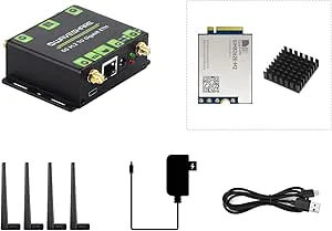 Waveshare 5G M.2 to Gigabit Ethernet Converter with 5G module