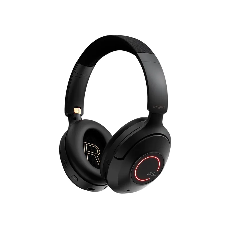 Creative Zen Hybrid Pro trådlösa over-ear-hörlurar med ANC, svart