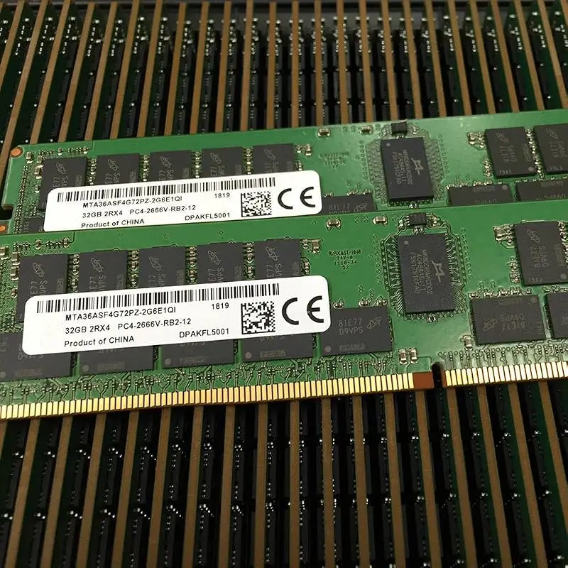 MTA36ASF4G72PZ-2G6E1 för MT-serverminne 32G DDR4 2666 ECC REG PC4-2666V 32GB RDIMM