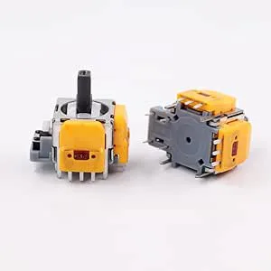 NSLikey 2 x gul halleffekt 3D analog sensorjoystick moduler