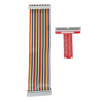 Zerthaus RPi GPIO breakout expansionskort + bandkabel + monterad