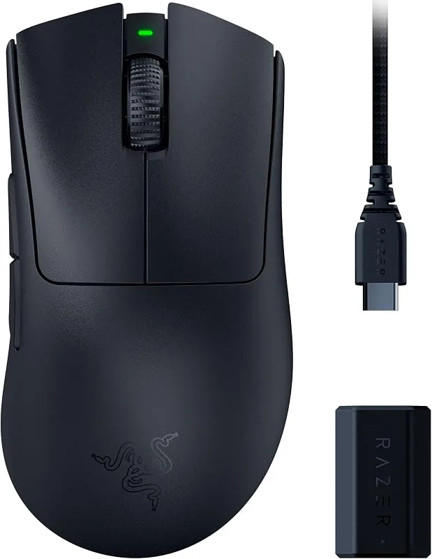 Razer DeathAdder V3 Pro + Razer HyperPolling Wireless Dongle