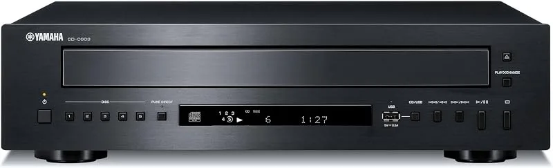 Yamaha CD-C603 MP3 wma USB 5 CD spelare svart