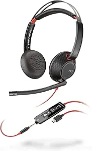 POLY Blackwire 5220 trådbundet headset