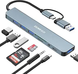 DEMKICO 8-i-1 USB-hub