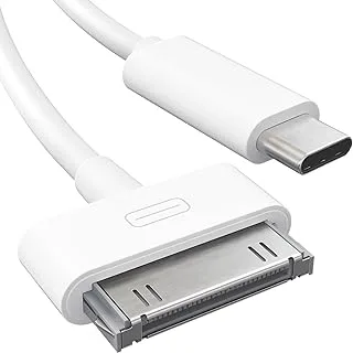 KabelDirekt – 30-stifts till USB-C-adapterkabel för iPhone, iPad, iPod