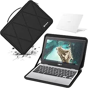 Smatree Hard Eva skyddande fodral kompatibel med 11,6 tums ASUS Chromebook CX1 laptopväska (X8017)