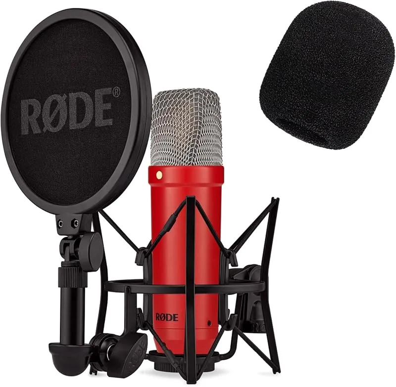 Rode NT1 signatur röd studio-mikrofon