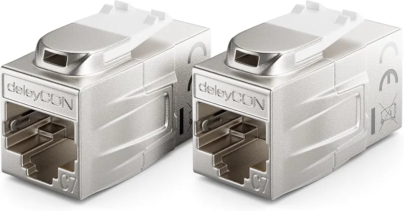 deleyCON CAT 7 Koppling Keystone