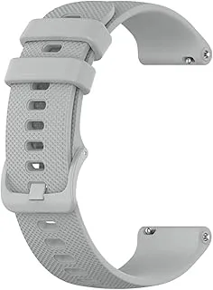 Sport silikonband kompatibelt med N Garmin Vivoactive4/Garmin Active 22mm Sport Quick Release Band kompatibelt med Vivoactive4/Garmin Active Women (Co