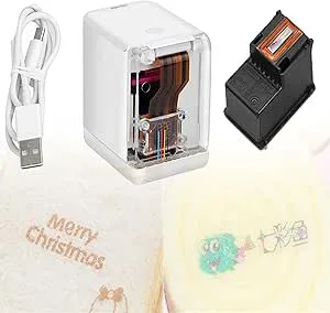 Matklass Portable Printpen,kaffekrivare lattekonst,handhållen färgskrivare,digital bläckstråle Fotoutskriftspenna,matskrivare ätbar,lätt printpen tårt