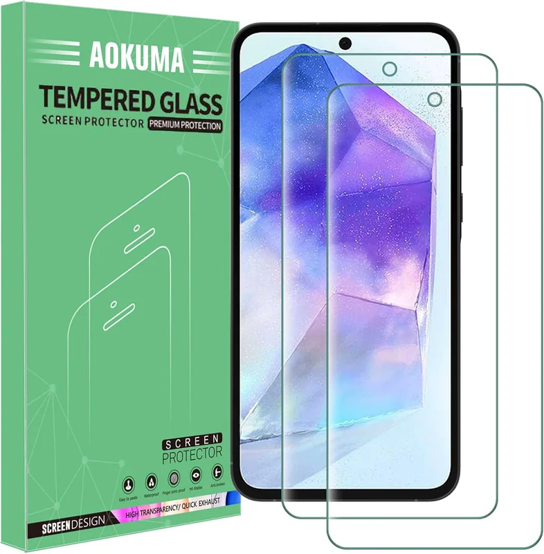 AOKUMA [2-pack för Samsung Galaxy A55/A35 5G