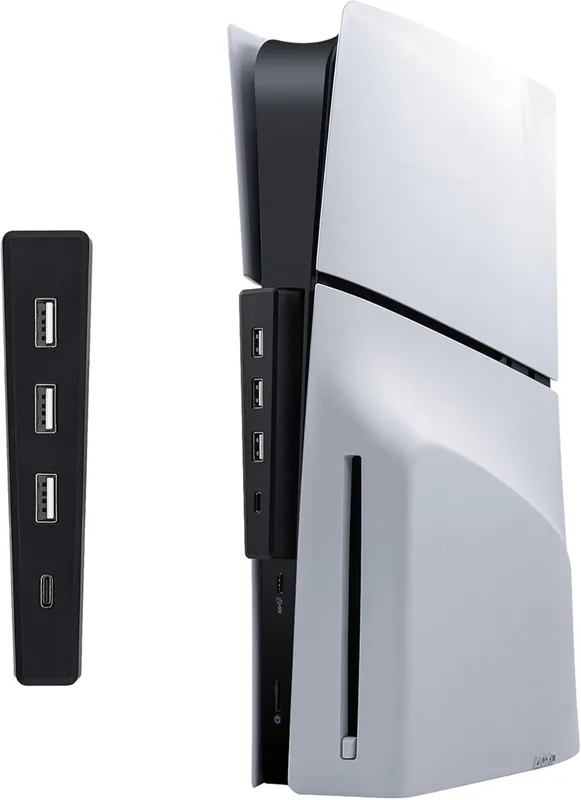 Mcbazel 4-port PS5 Slim/PS5 Pro USB-förlängning