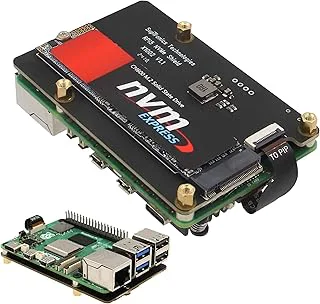 Geekworm X1002 M.2 NVMe SSD PIP PCIe Peripheral Board Bottom Base for Raspberry Pi 5