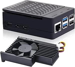 GeeekPi ABS-fodral för Raspberry Pi 5 med