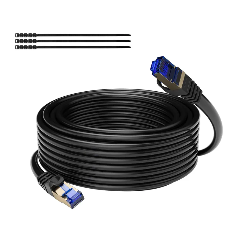 CAT 7 utomhus användning vattentät Ethernet-nätverkskabel