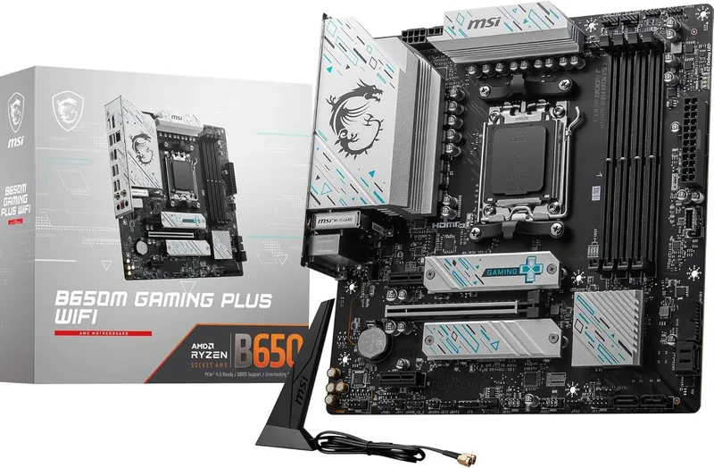 Msi B650m Gaming Plus Motherboard One Size