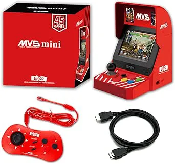 Unico SNK MVS Mini Arcade och Red Controller Set