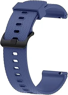 Klockband kompatibelt med Garmin Vivoactive 3 Venu Forerunner 645 245m silikonrem Klockbandstillbehör som är kompatibelt med Garmin Venu SQ (Color : N