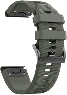 22 mm sport silikon klockarmband rem för Garmin Fenix 6 6Pro 5 5 Plus 935 945 S60 enkel passform snabbfrigörande smart band armband