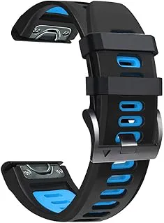 22 26 mm silikon klockarmband remmar för Garmin Fenix 6X 6 Pro 7X 7 5 5X 3HR Tactix 7 Pro Smartwatch armband snabbfrigörande Correa