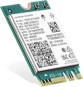 Binardat WiFi 6E-kort M.2 AX210NGW WiFi-nätverksadapter