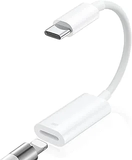 AXFEE USB C-ljuduttadapter, USB typ C till L-ightning Audio-adapter