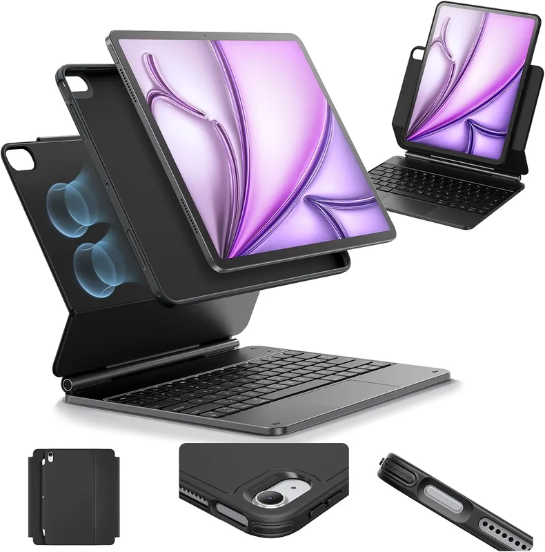 ESR Rebound Magnetic Keyboard Case 360 iPad Air 13