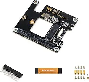Waveshare PCIe To M.2 Adapter For Raspberry Pi 5