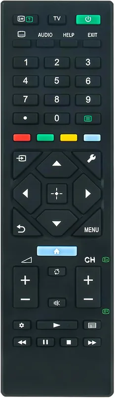 VINABTY RMT-TX450E utbytd fjärrkontroll tillämplig för Sony Bravia TV FWD-75X80L FWD-75X95L FWD-77A80L KD-50X75WL KD-65X75WL KD-65X85LU KD-85X8OL XR-555X90L XR-65X90L 5L XR-8 3A80L XR-55A80L