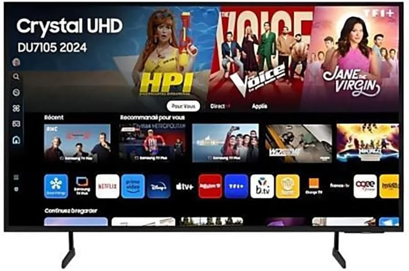 SAMSUNG Crystal UHD 4K 2024 85DU7105