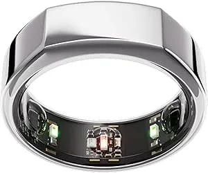 Oura Gen3 Heritage Smart Ring – storlek 11, Silver