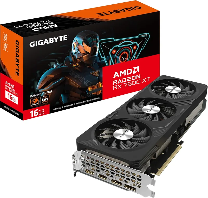 Gigabyte Radeon RX 7600 XT Gaming OC 16GB