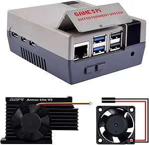 GeeekPi Retro spelfodral för Raspberry Pi 5