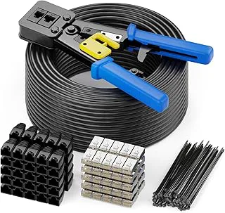 deleyCON 100m CAT7 Installationskabel