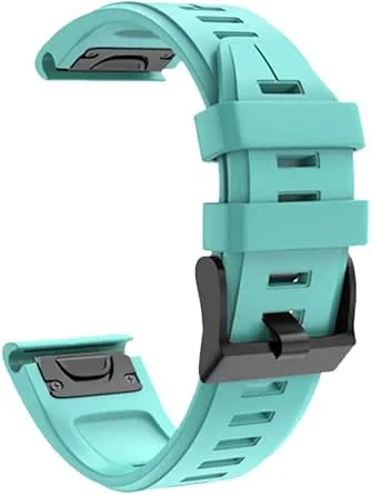 SCHIK 20 mm smart klockarmband armband för Garmin Fenix 5S/5S Plus/7S/6S Pro snabbfrigörande rem silikon roséguld ersättningstillbehör