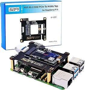 GeeekPi N05 M.2 M-Key NVMe HAT för Raspberry Pi 5