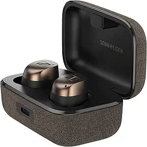 Sennheiser Consumer Audio MOMENTUM True Wireless 4 Smarta öronsnäckor med Bluetooth 5.3, Kristallklart ljud, Bekväm design, 30-timmars batteritid, Adaptiv ANC, LE och Auracast