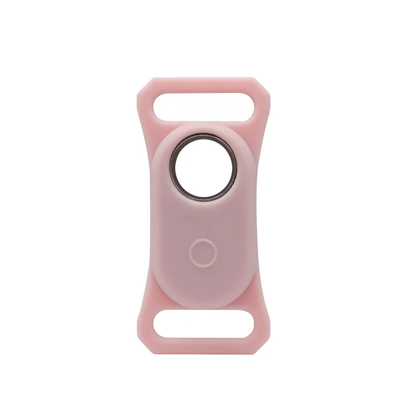 Btkigl silikonfodral för Samsung Galaxy Smart Tag 2, rosa