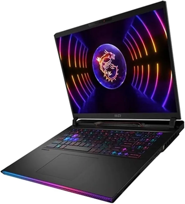 MSI Raider GE78HX-666ES 17-tums bärbar dator 32 GB RAM 1 TB SSD NVIDIA GeForce RTX 4080 Intel Core i7-13700H