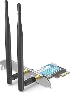 BRAINZAP 1 800 Mbit/s PCIe PCI-Express WLAN-kort WiFi 6