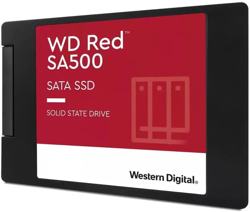 Western Digital röd SA500 2TB NAS SATA SSD 2,5 tum
