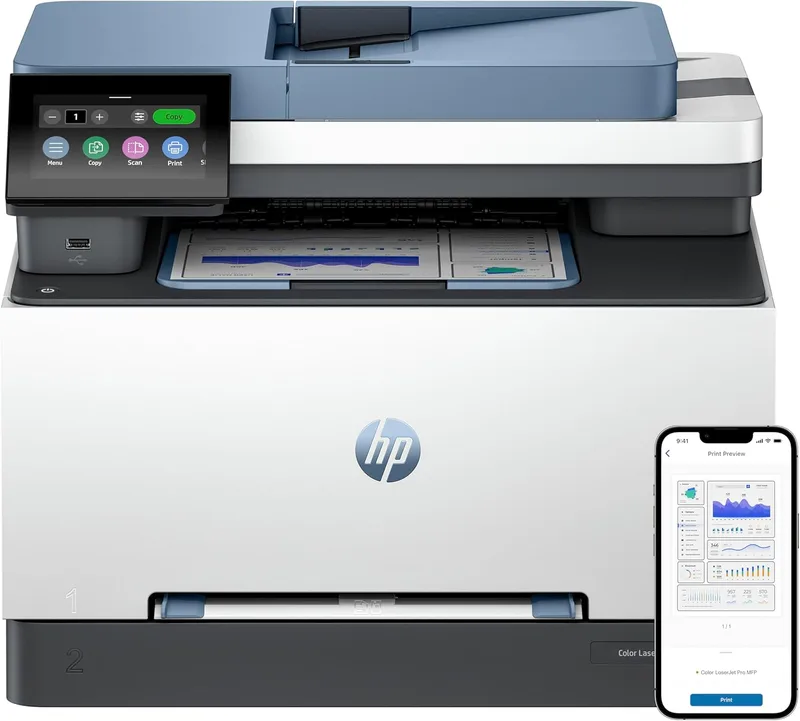 HP Color LaserJet Pro MFP M283fdw multifunktionsskrivare