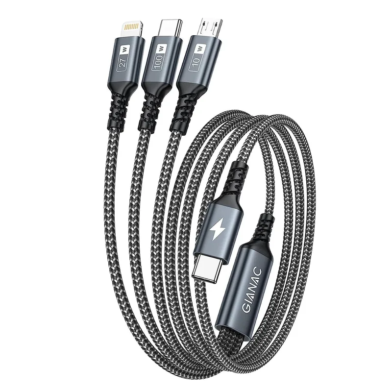 GIANAC 100 W USB C till multikabel