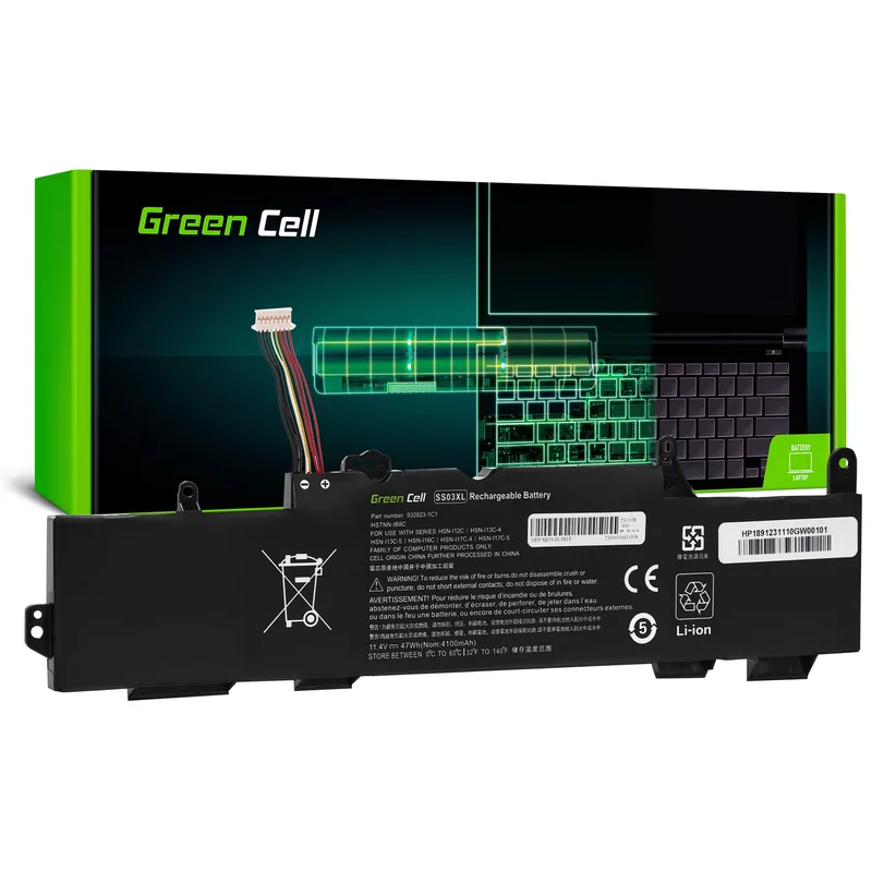 Green Cell HP189 laptopbatteri till HP EliteBook