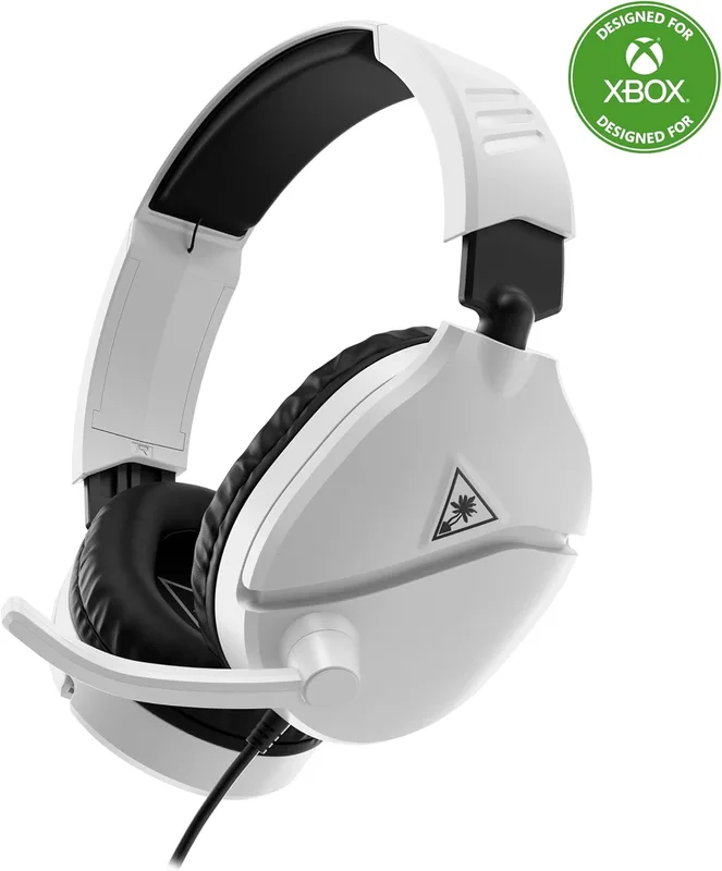 Turtle Beach Recon 70 Console White Xbox Multiplatform Gaming Headphones for Xbox Series X|S, Xbox One, PS5, PS4, Ninten