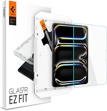Spigen Glas.tR EZ Fit Skärmskydd kompatibel med iPad Pro 13 tum M5 (2025) 8:e generationen, iPad Pro 13 tum M4 (2024) 7:e generationen