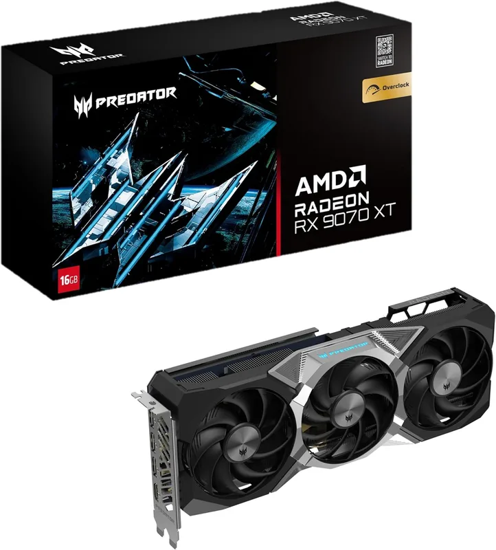 Acer Predator BiFrost Radeon RX 9070 XT OC/16GB GDDR6