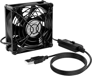 ELZO 80 mm USB PC-fläkt 5 V